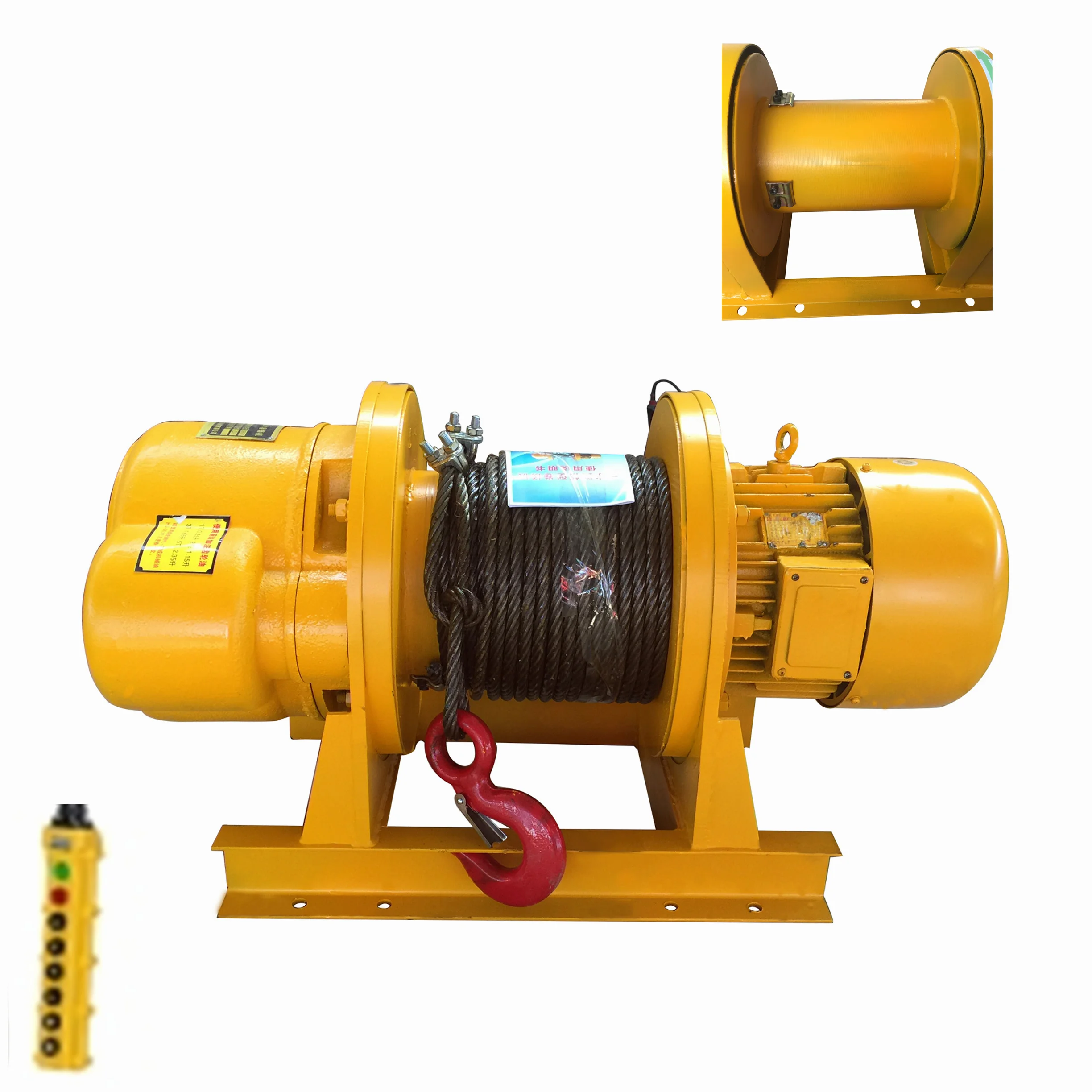 CD1 type 380v 1 phase electric winch household mini crane multi-functional electric hoist