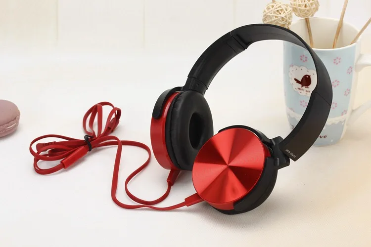 2022 Factory wholesale  XB450 headset with wheat bass headset XB450 mobile phone 3.5mm headset