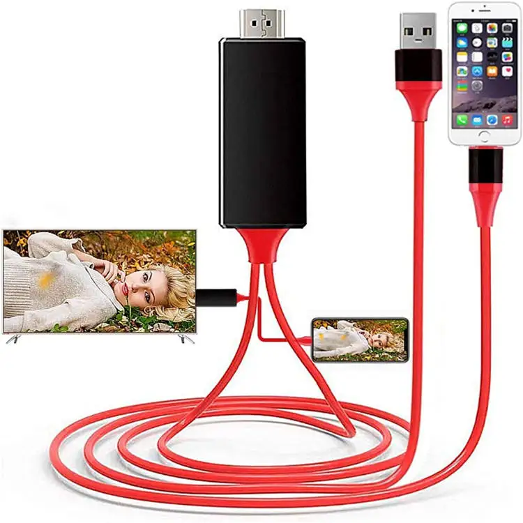 Newest 2m USB3.1 To HDMI/HDTV AV TV Cable Adapter 1080P For  Type C to HDMI cable 4K 30HZ 60HZ adapter for prijector