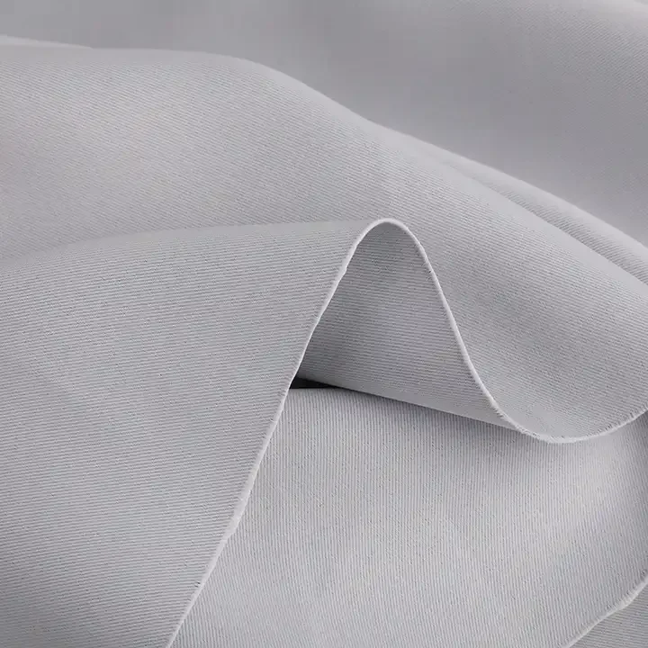 High Quality Blackout Linen Window Curtain Fabric Blackout Curtain Fabric With Roll Packing