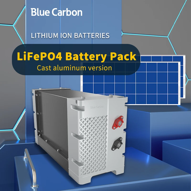 Blue Carbon 6000 Cycle Times Long Life 12v Lithium Battery 200Ah