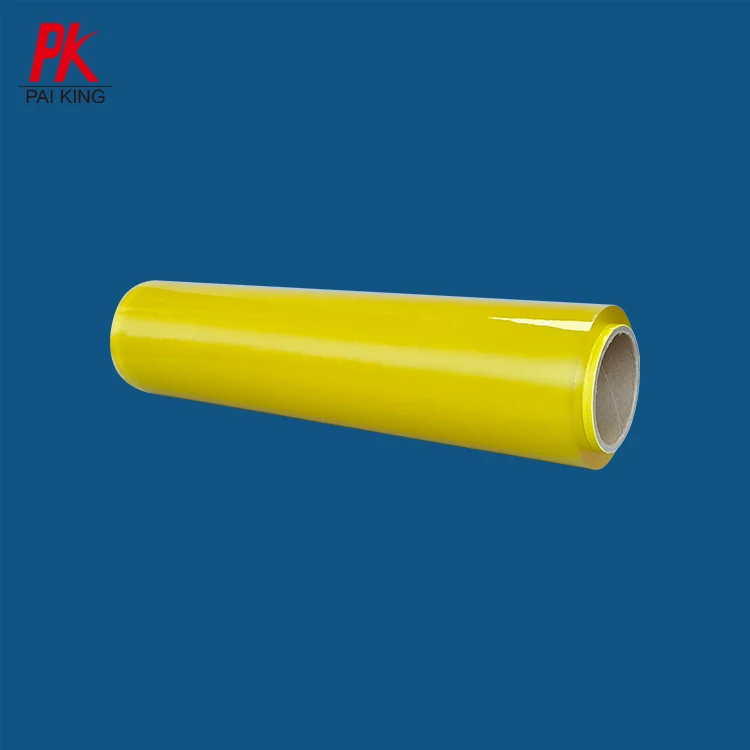 Pvc cling film for keeping food fresh plastic core paper roll pvc cling film food wrap