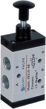 Pneumatic Hand Draw Valve 4R210-08 pneumatic hand pull valve for pneumatic pipe line