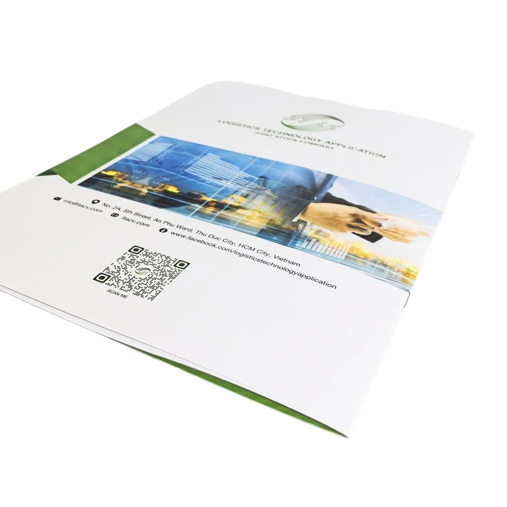 Customized Matte lamination magazine catalog brochure printing services
