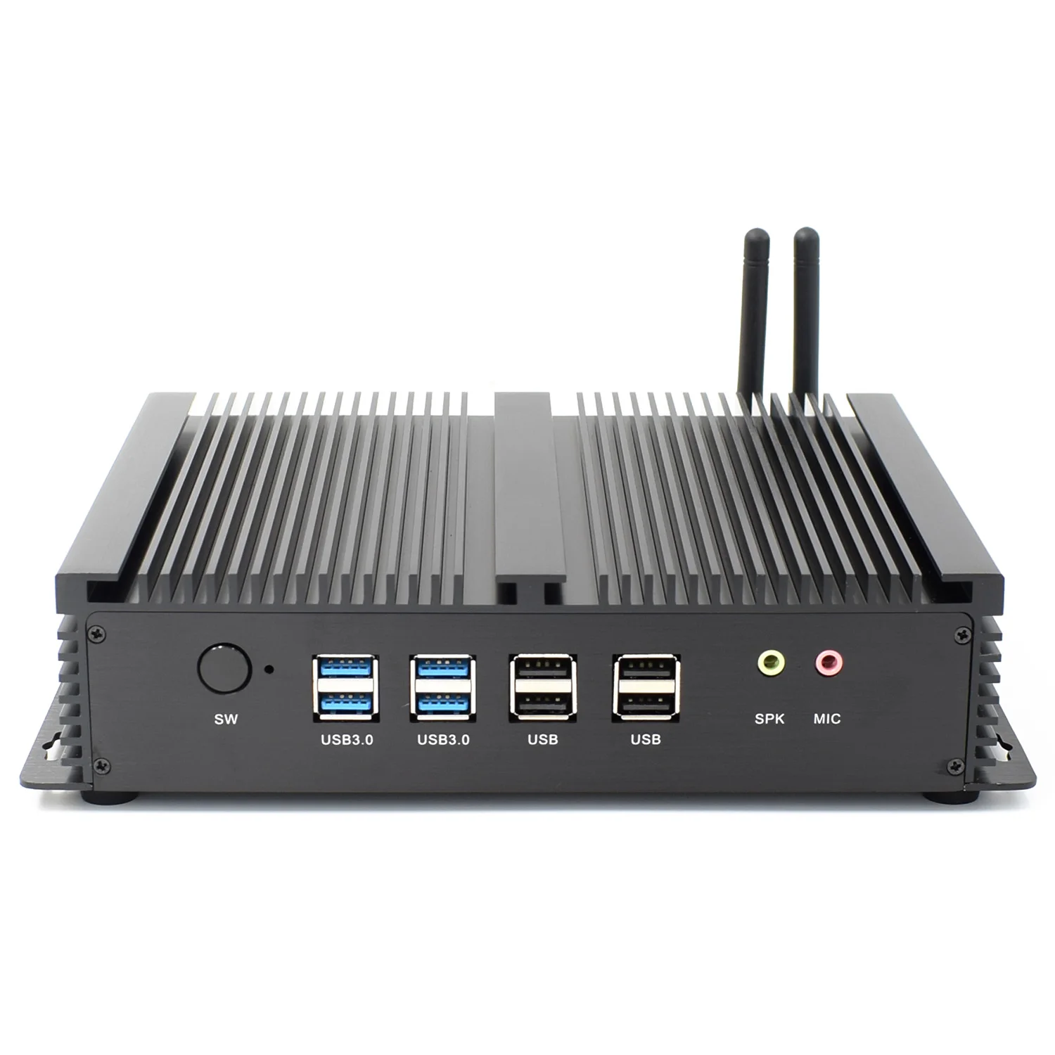 intel nuc dual lan fanless mini pc industrial celeron with rs232 serial ports pcie wifi slot 3g 4g modem 2955u