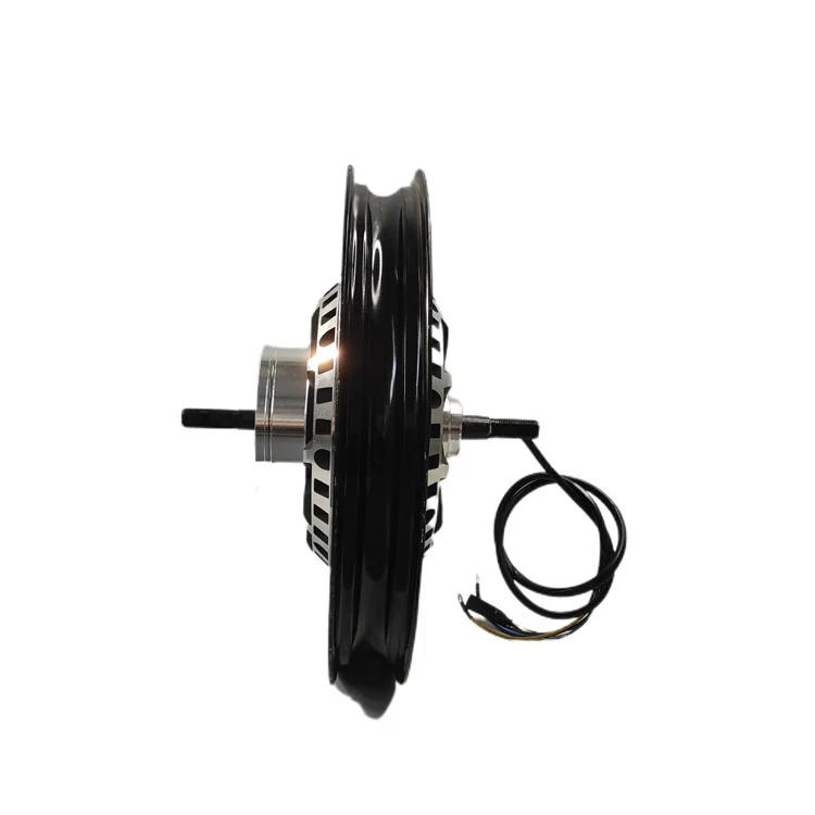  DGWZ 18 inch 48V60V 1000W1500W brushless gearless drum brake hub motor for Modified electric