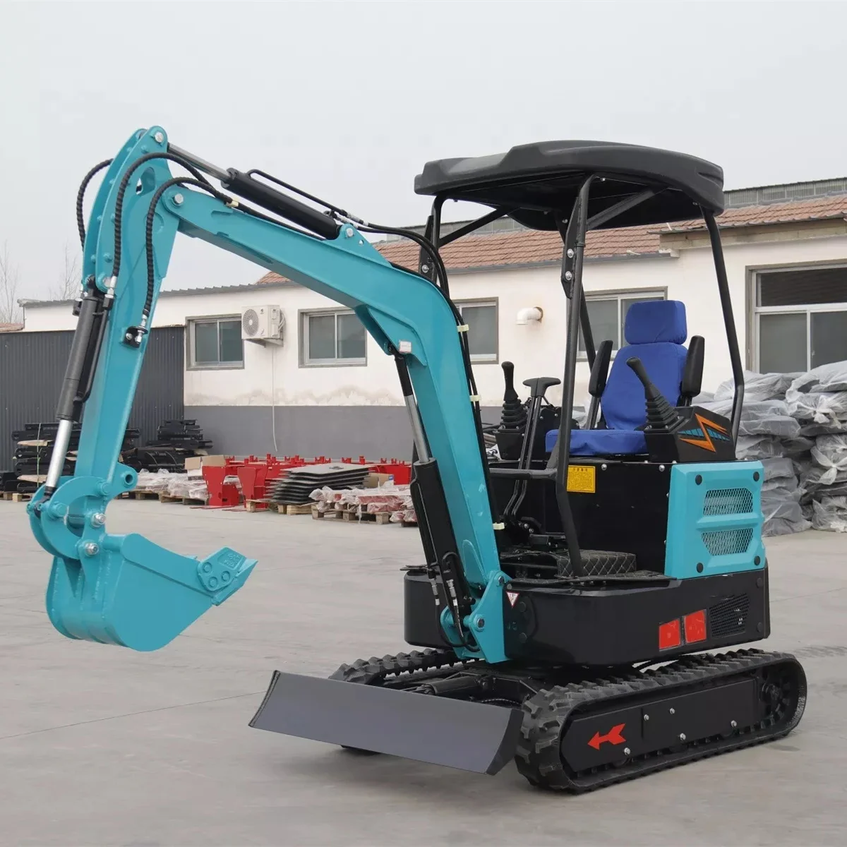 Hot-selling Chinese minibagger 1.7t 1.8t excavator hydraulic crawler earth moving machine