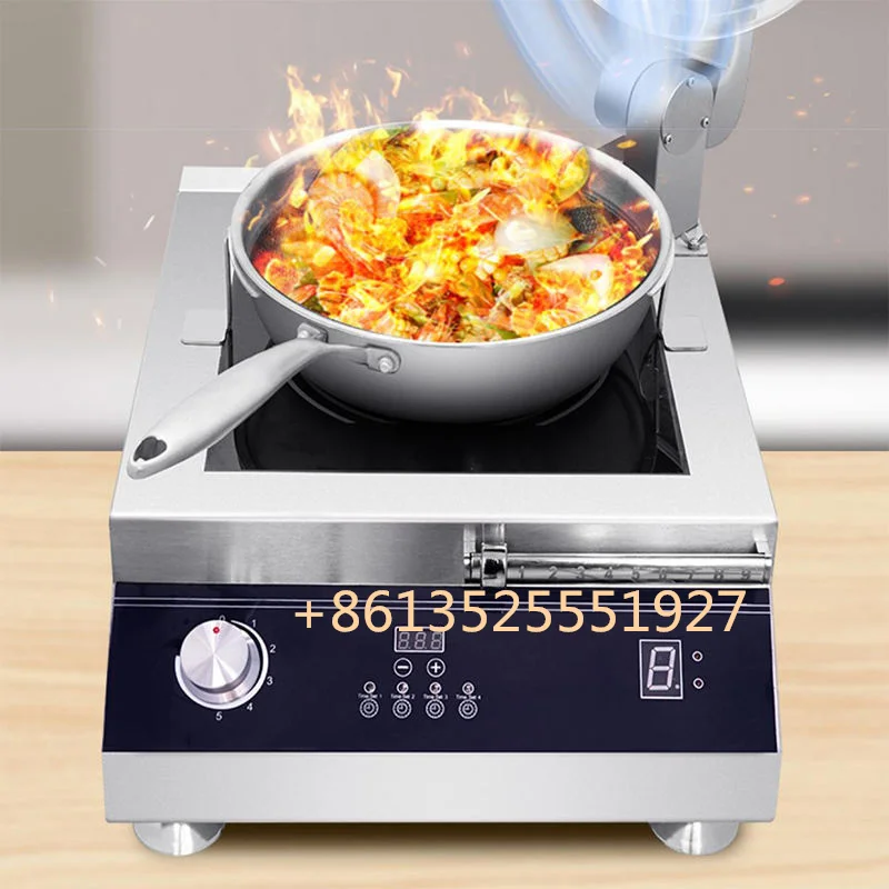 Kitchen Commercial Induction5000w electric commercial industrial wok station induction cooker