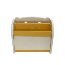 2 In 1 Multi-function Friendly New Type Plastic Kids Storage Toy Shelf Book Shelves With Bins For Home