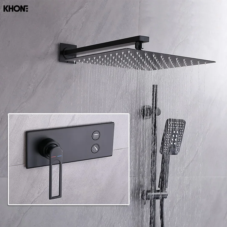 Bathroom faucet wholesale concealed shower faucets in wall black shower faucet bathroom
