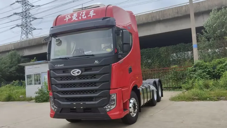 6x4 CAMC X9 China brand  trailer truck For Carrying goods and materials Low price High quality