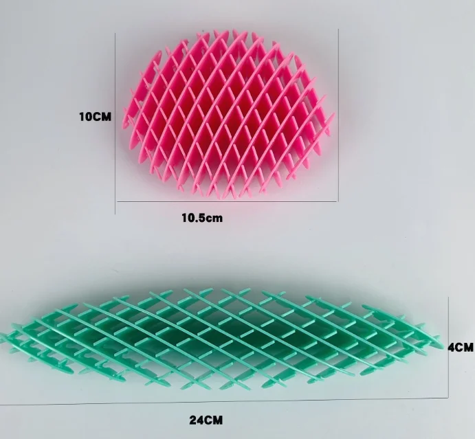 New design Worm decompression toy Plastic parent-child interactive bounce net High quality new fancy squeeze toy