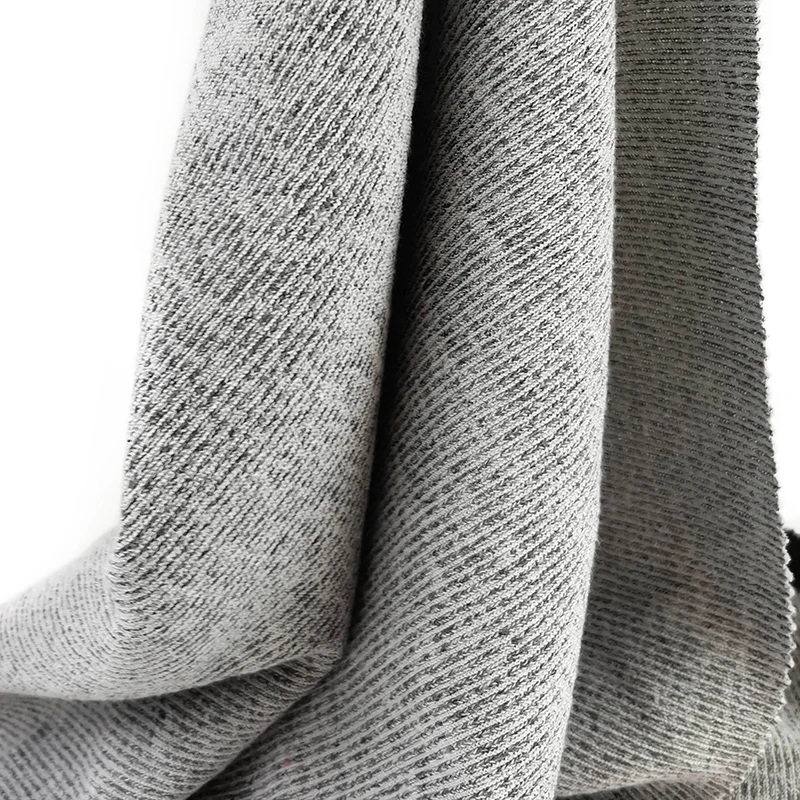  ESSE TEXTILE T/R/SP ANGORA ребро спандекс ткань для свитера