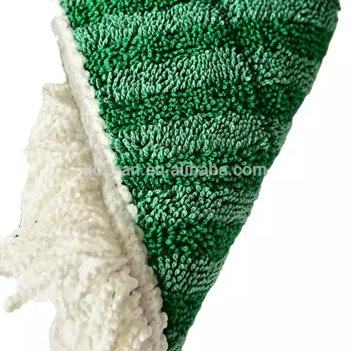 Reusable Microfiber Flat Floor Cleaning Mop Pads Household Floor Cleaning Mop With Yarn