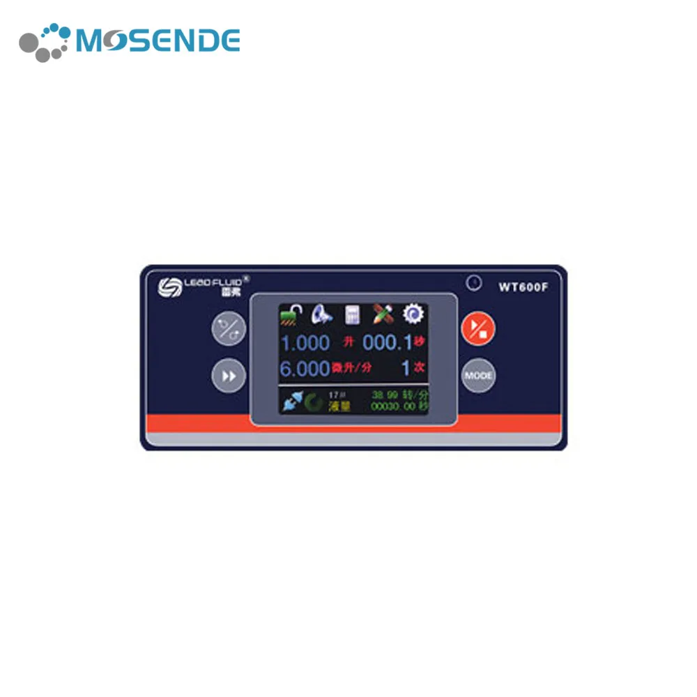 WT600F-65 6L/min Intelligence Juice/Sauce/Jam/Honey Transfer Filling Peristaltic Pump