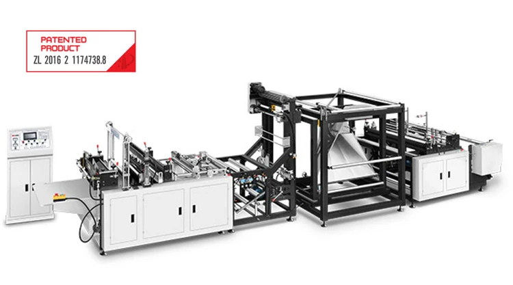 Patented product multifunctional new style non-woven d-cut bag making machines