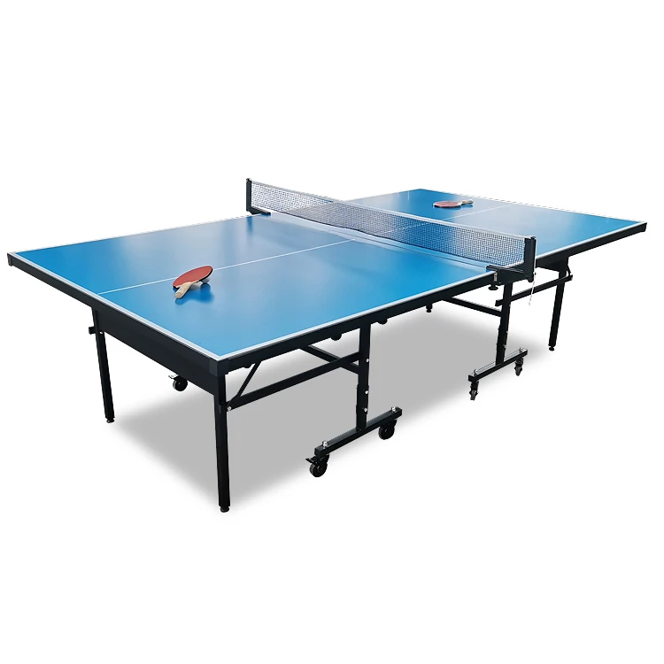 Full Size Professional Ping Pong Tables Indoor Use Movable Foldable Table Tennis Table