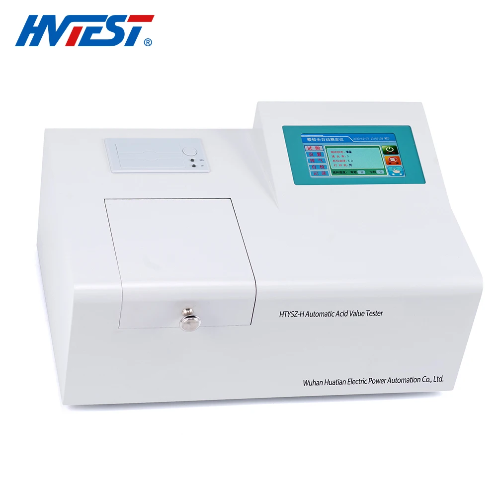 HTYSZ-H Factory direct automatic insulation oleic acid value tester oil acid tester
