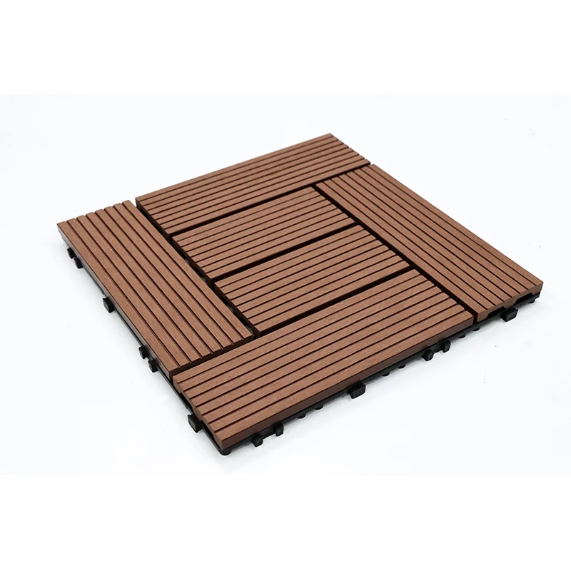 Factory Wholesale Outdoor Deep Embossing  Wood Plastic Plank Wpc Compound Floor Exterior Wpc Composite PE Decking/
