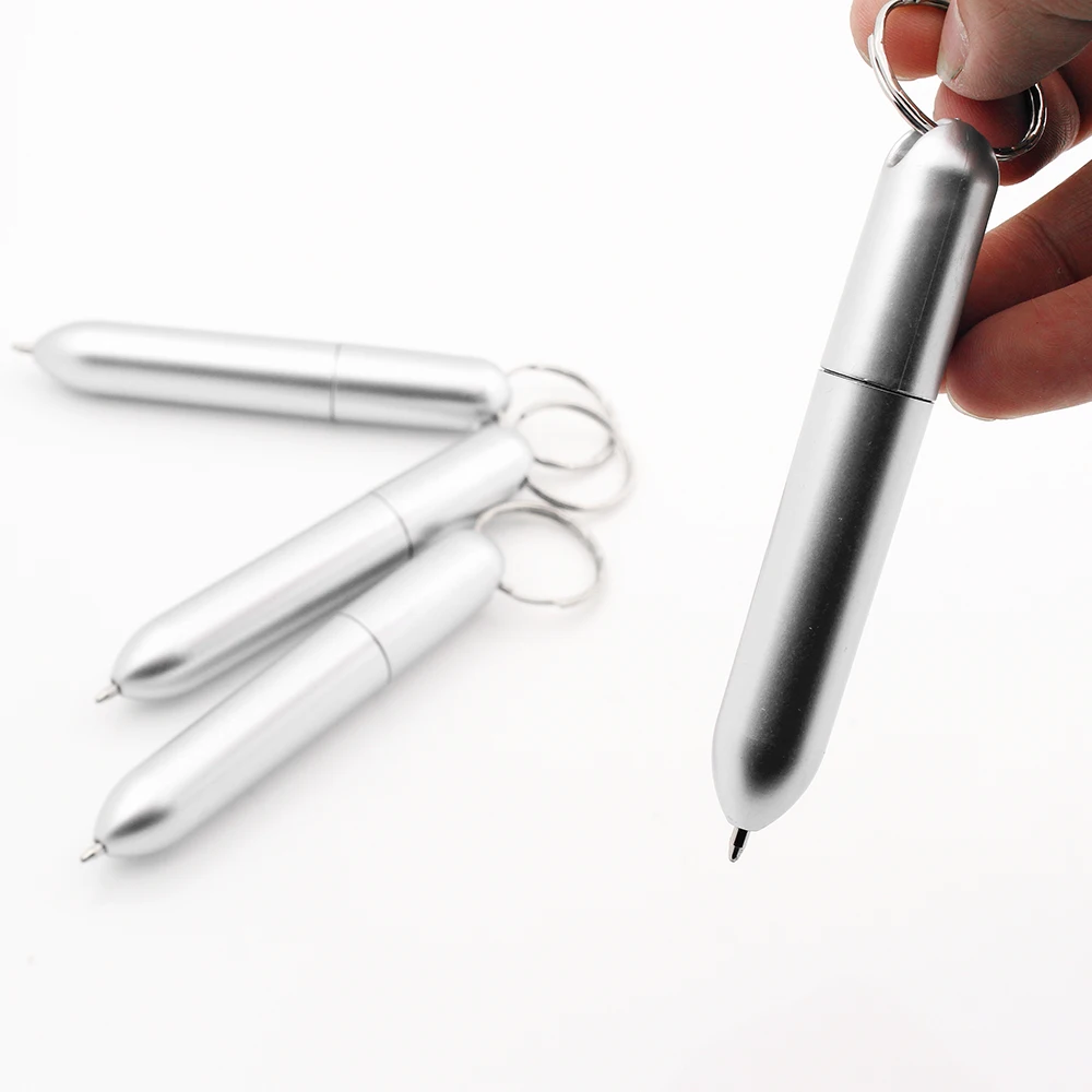 Promotional Silver Ballpoint Pen With Custom Logo