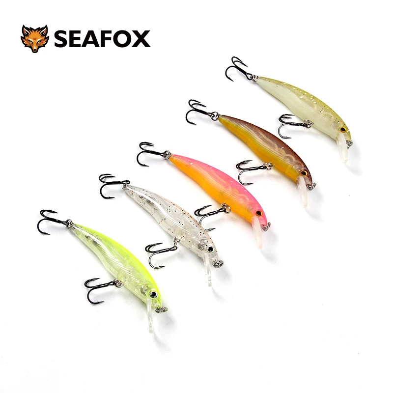 2024 New ABS Plastic Bionic Hard bait 70mm7.7g Sinking Minnow Sea Bass Leurre de peche Lures