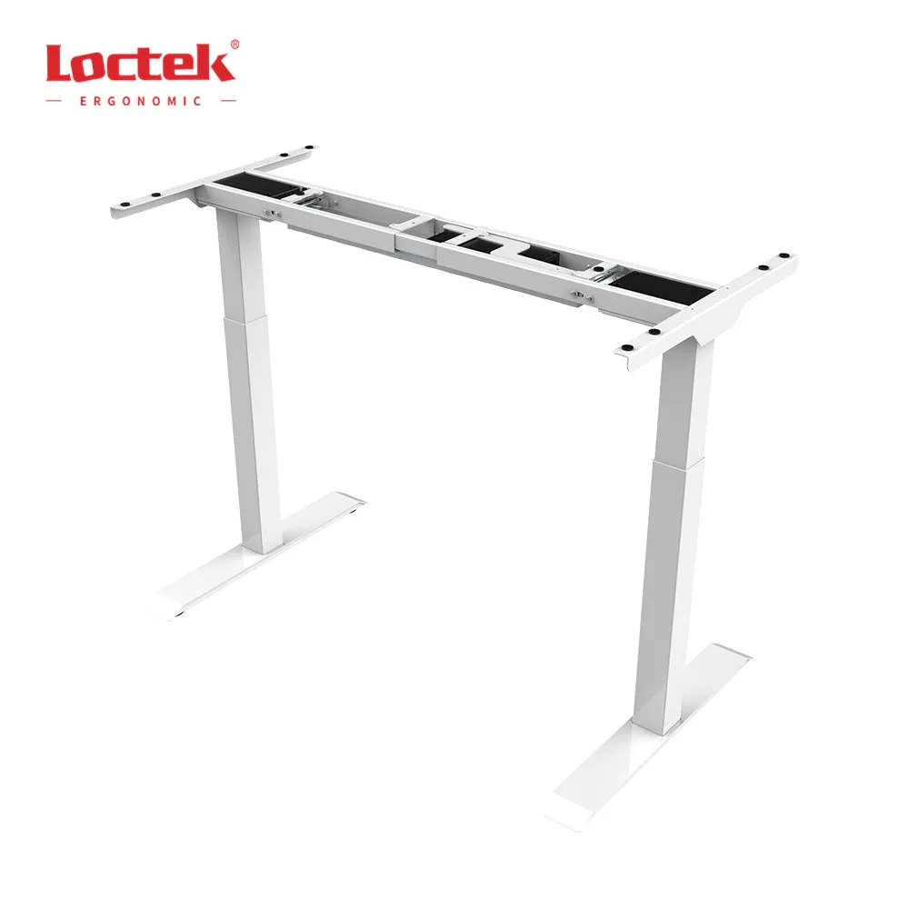 
Quick Install Dual Motor Height Adjustable Sit Standing Computer Home Office Desk Loctek ET123-KZ01 
