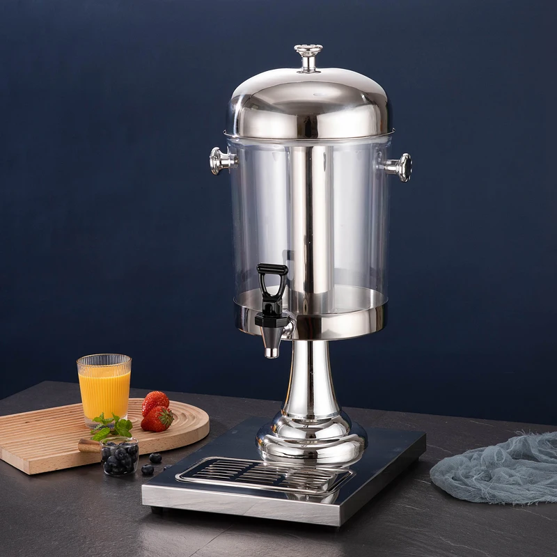 Factory Direct Beverage Dispenser Stainless Steel Commercial Juice Barrel Beverage Hotel Banquet Self-service Juice Barrel