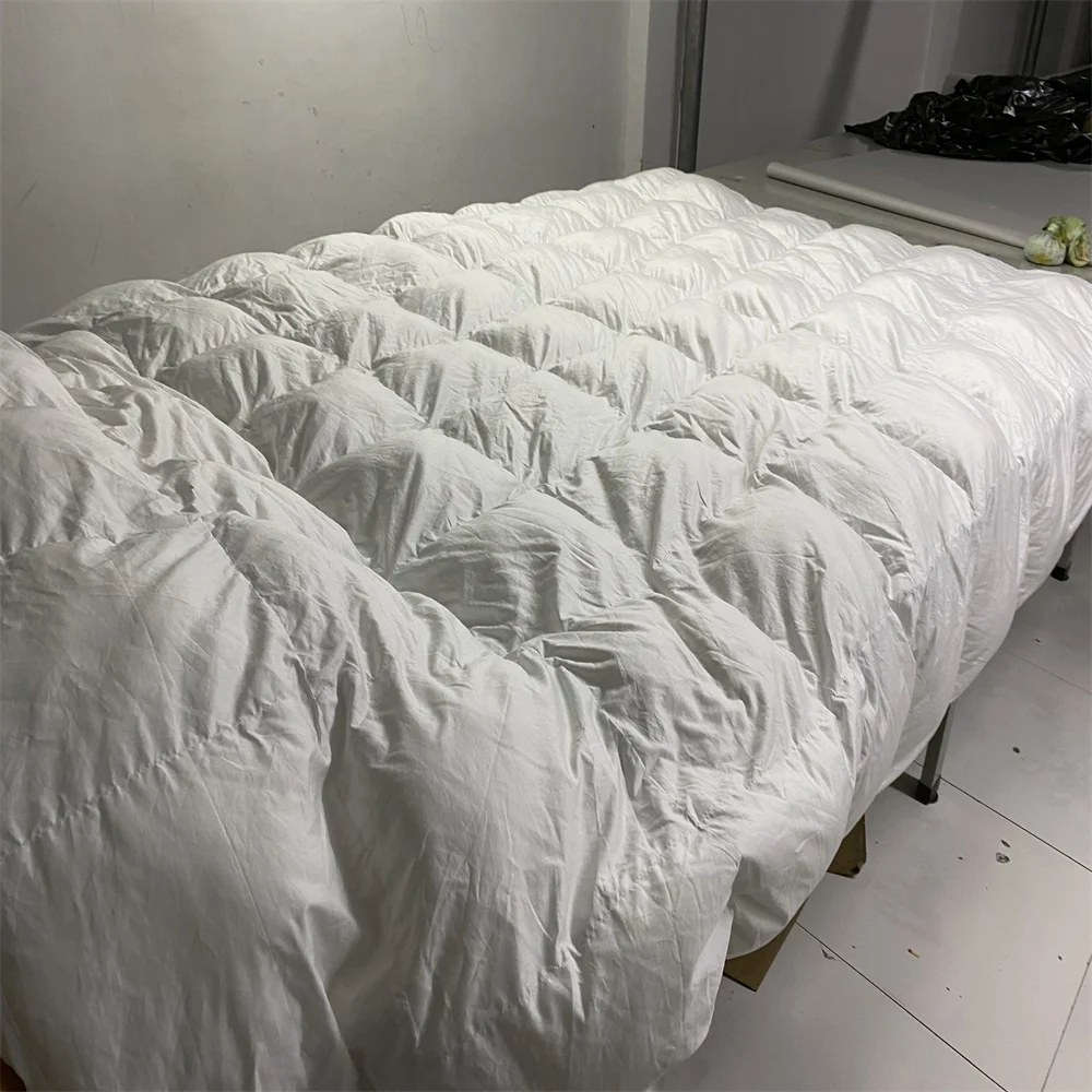 2022 Duck Goose Down Super Soft Feather Comforter Luxury King Size Duvet twin duvet