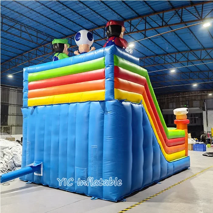 Commercial Bouncy Castle Inflatable Bounce Playground Cartoon Theme Bounce Jumping Bouncy Castle inflatable castle slide For Kid