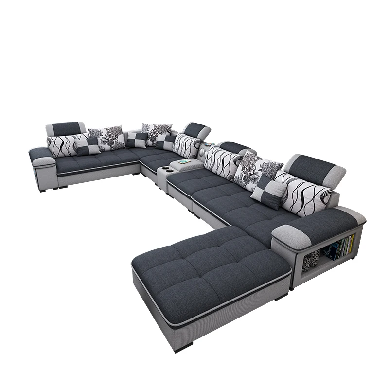  Диван в гостинную livingroomsofa гостиная технологии ткань диван 7 seaterfabric