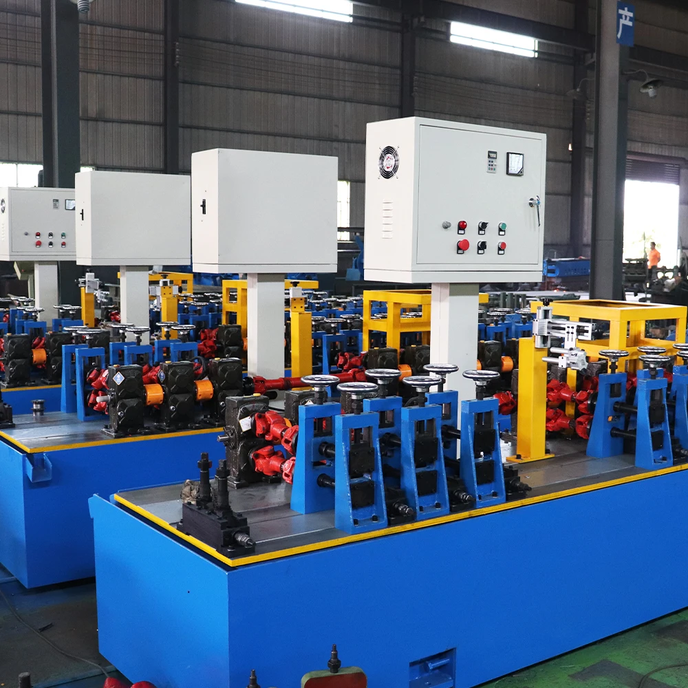 Construction Pipe Making Machine For Stainless Steel Furniture Tube Mill