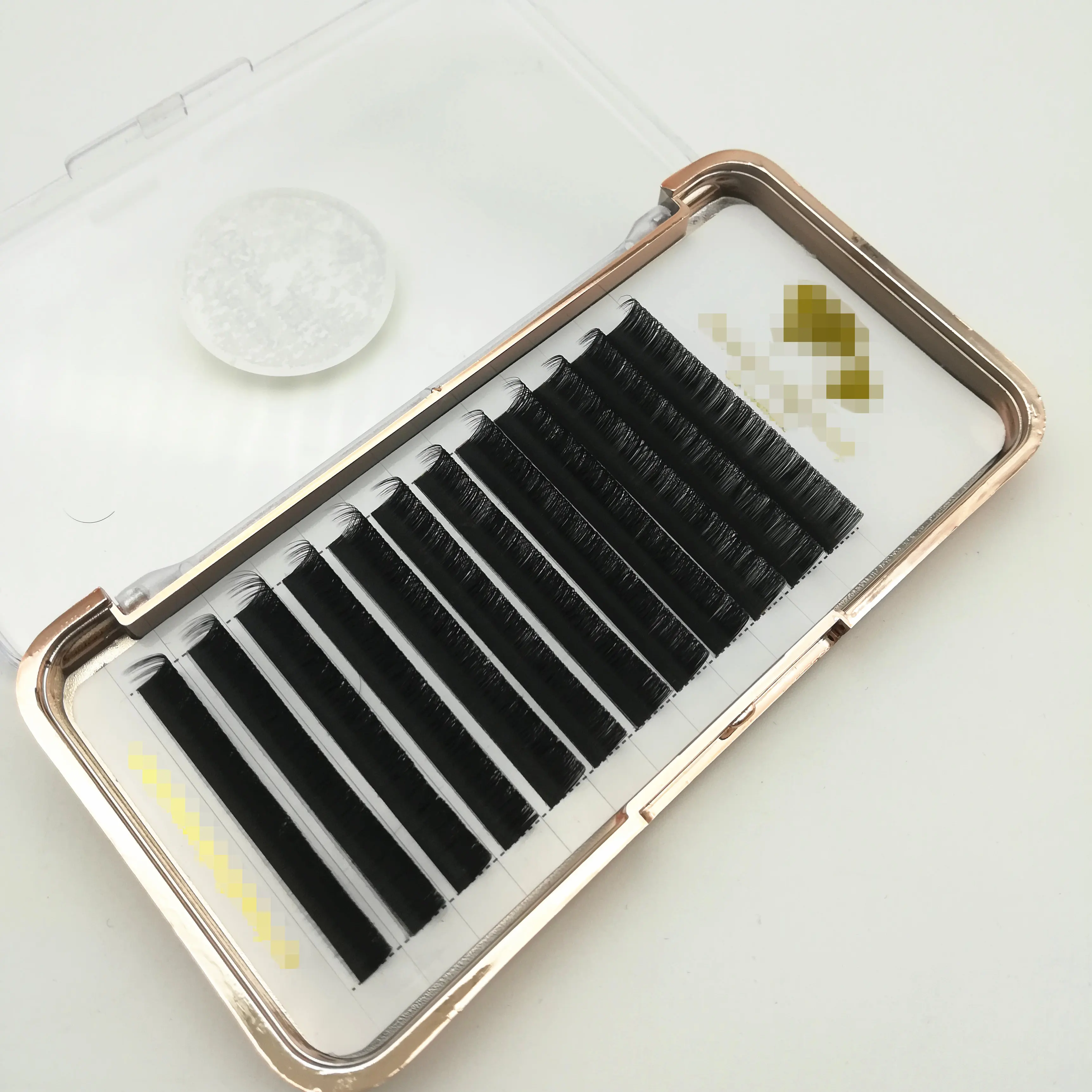 Lash Wholesale Eyelash Extension Trays Easy Fanning Eyelash Extension Korea High Quality Eyelash Extension