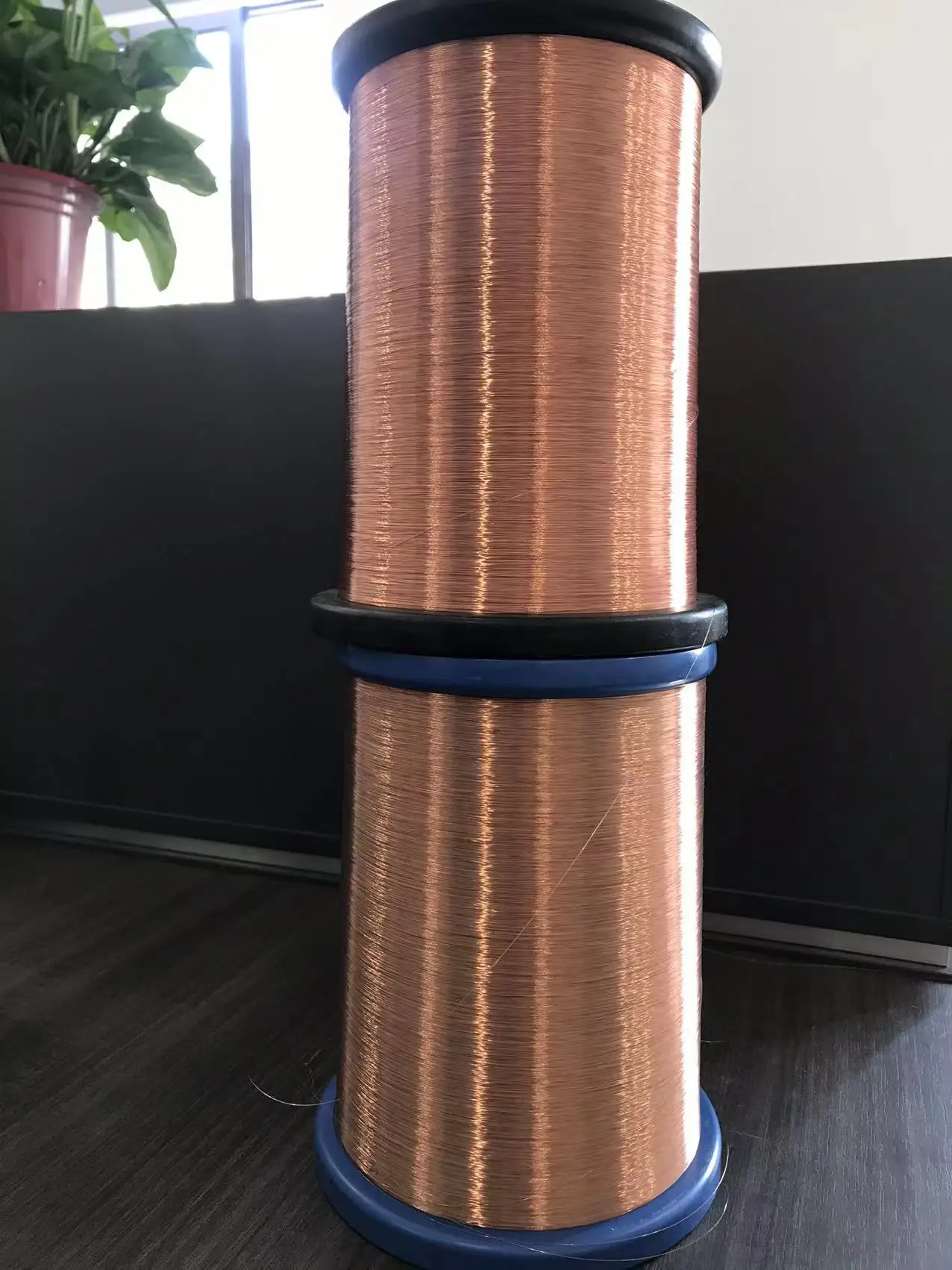 CCA pure Copper clad aluminum winding wire 155  degree 28 AWG Diameter 0.32mm solderable polyurethane enameled CCA wire