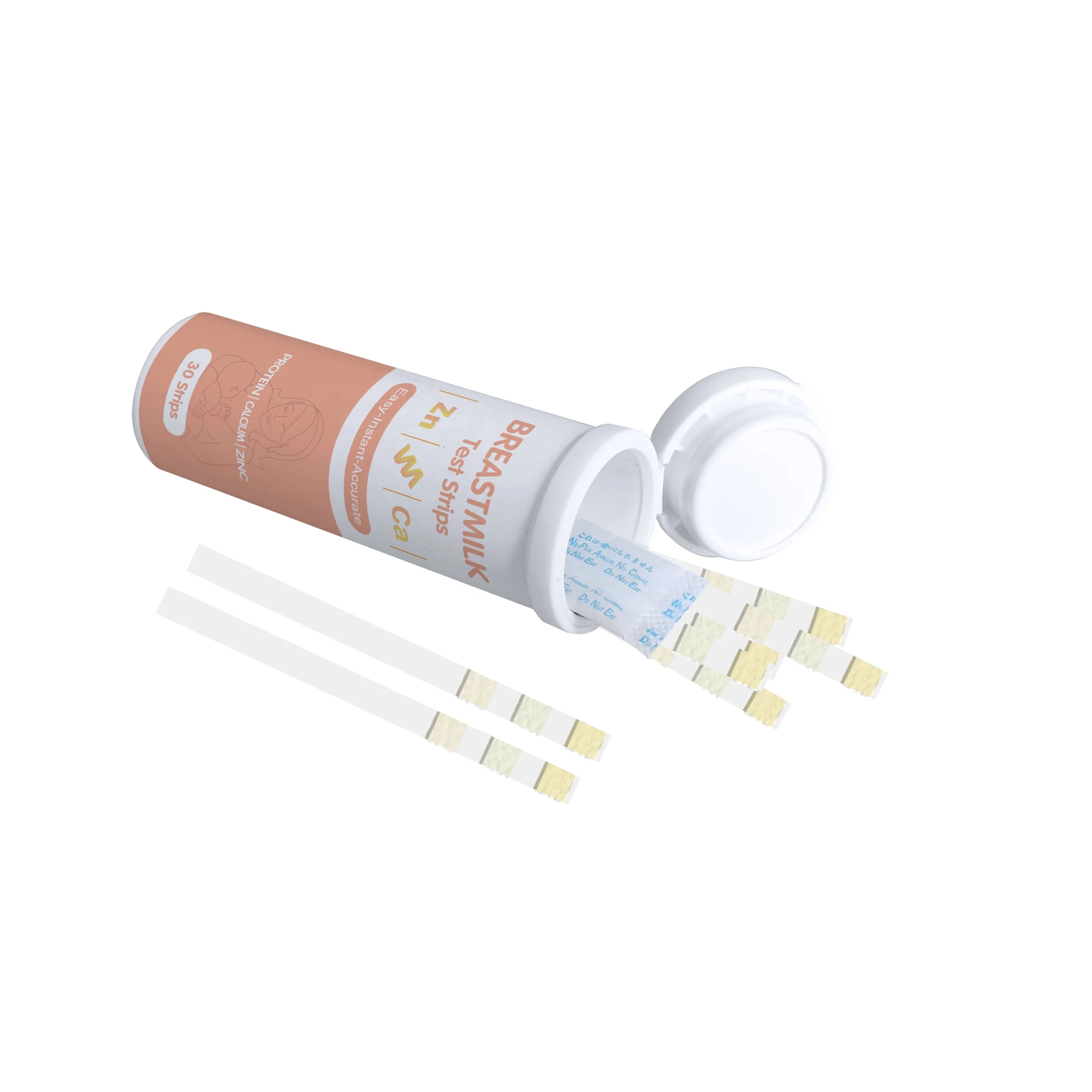 Breastmilk Test Strips Protein Zinc CalciumTest Strips for Breastfeeding Moms