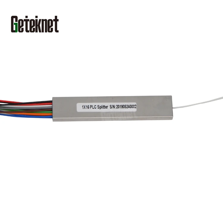 1x4 Bare Fiber PLC Splitter G657A Single Mode Ribbon Cable PLC Splitter 1*4 without connector 1x4 mini plc splitter
