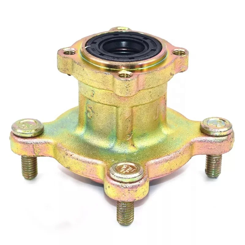  Front 17mm 4 Stud Brake Disc Wheel Hub Fit 110cc 125cc 150cc 200cc 250cc Go Kart Buggy Karting ATV Quad Bike