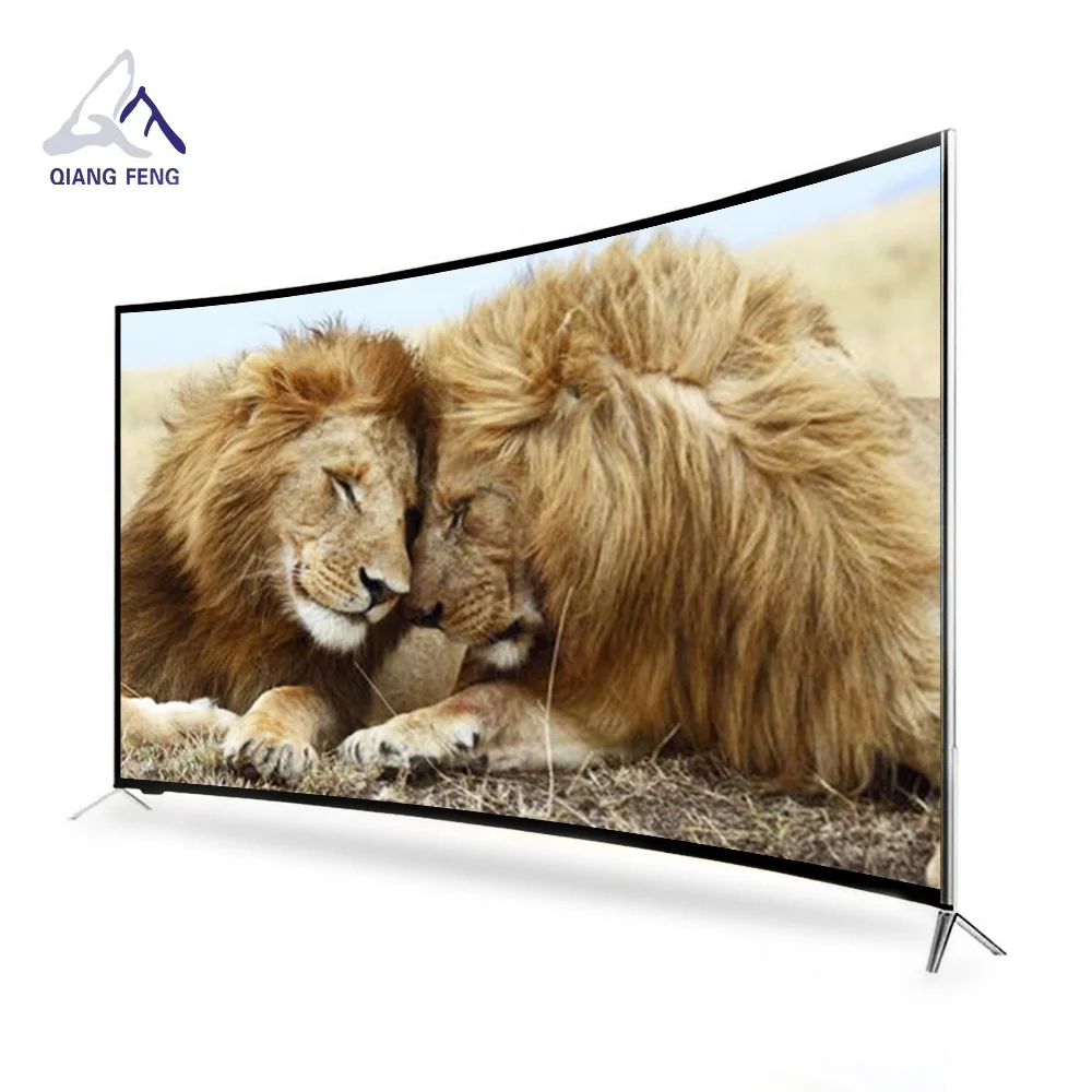  Smart tv android Новый изогнутый экран 4k uhd led телевизор 46/52/62/65