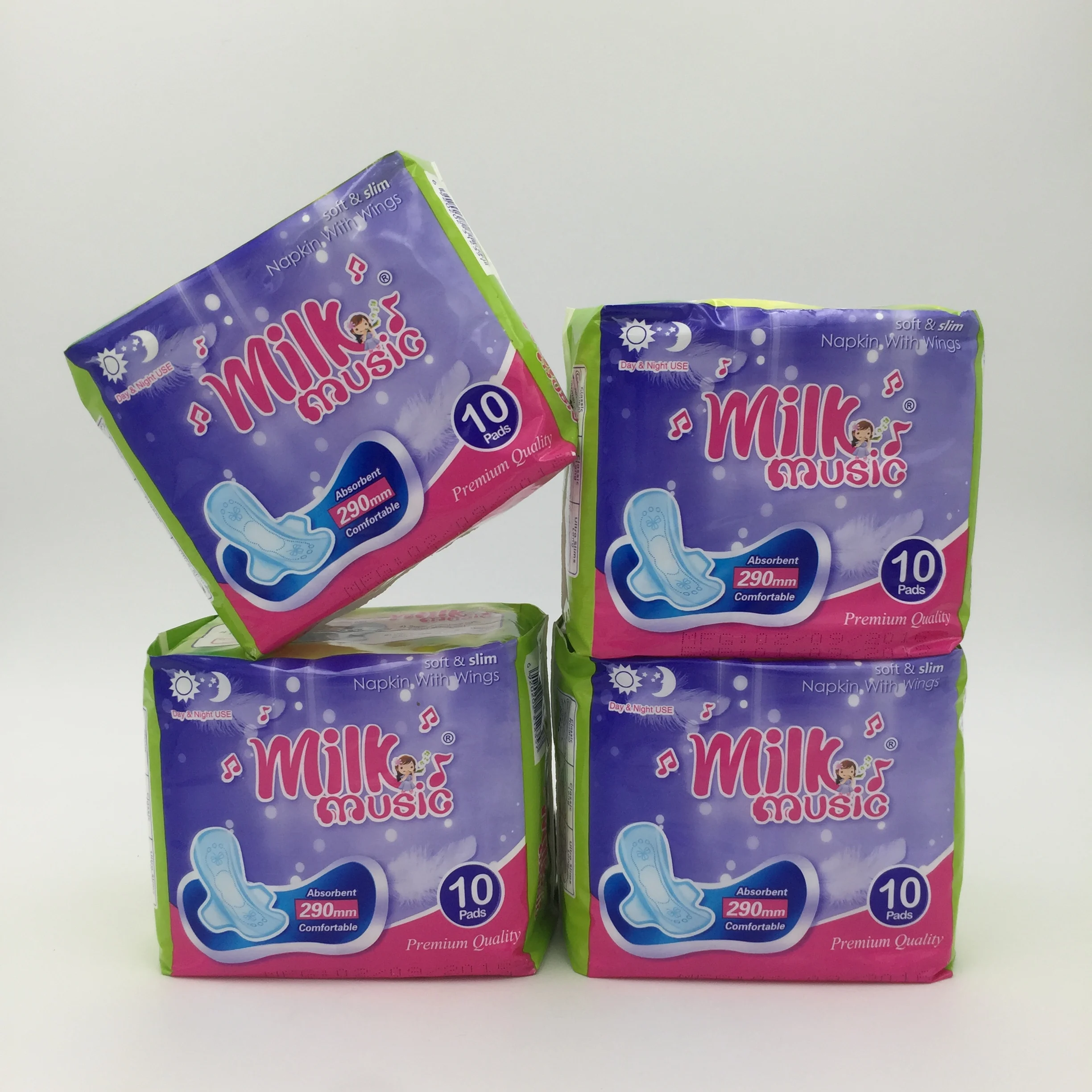 Super Absorbent Sanitary Napkin Manufacturer Wholesale wide winged Sanitary Pads For Women