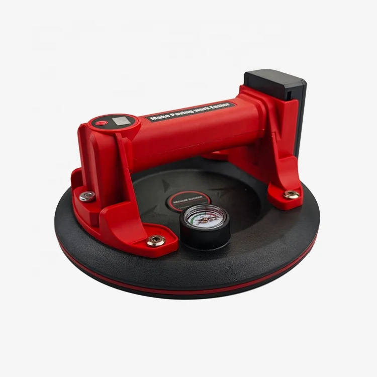 8 Inch Electric Vacuum Suction Cup 200kg Bearing Suction Sucker Heavy Duty Vacuum Lifter for Granite Tile Glass Manual Lifting