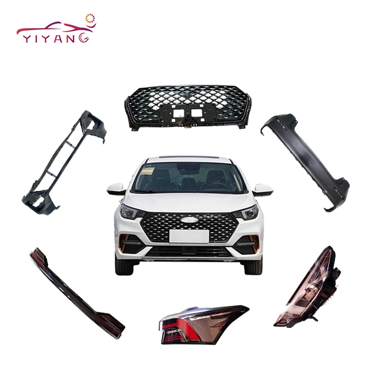 Car Auto Parts Chery Omoda S5 sedan Chinese Car Bumpers Changing Front Bumper for Arrizo 5 plus