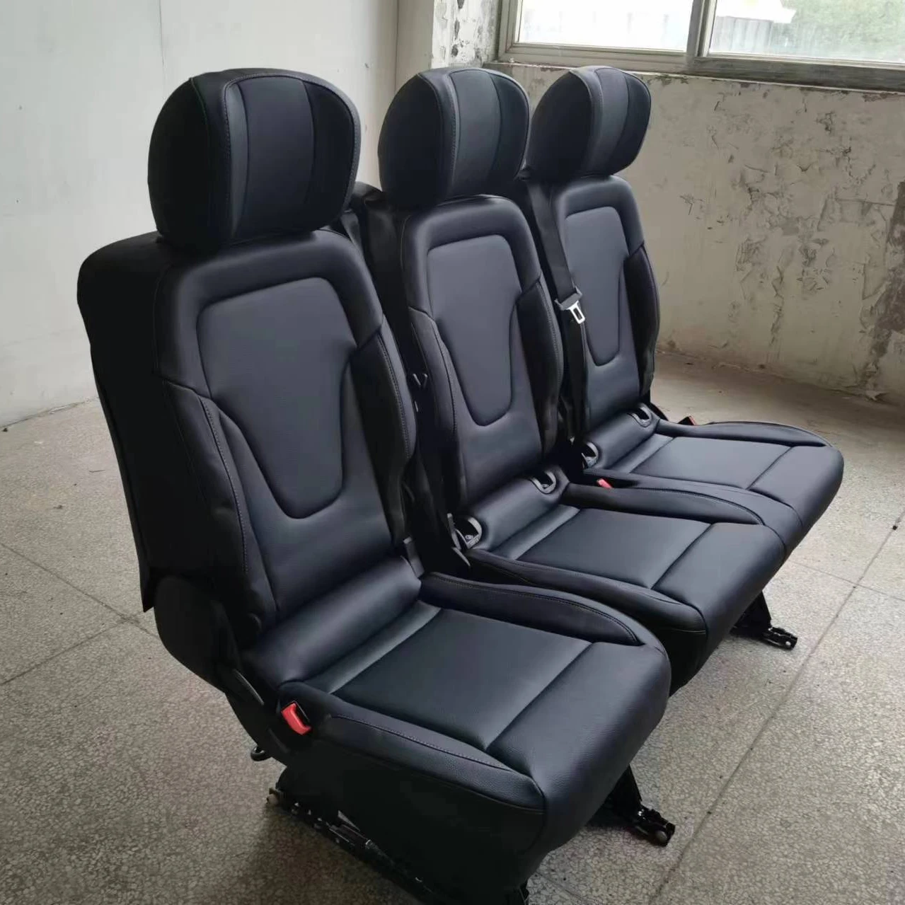 90% новые оригинальные детали для автомобиля V-образная спинка v260 черное сиденье 3 + 2 Mercedes Benz vclass v250 vto