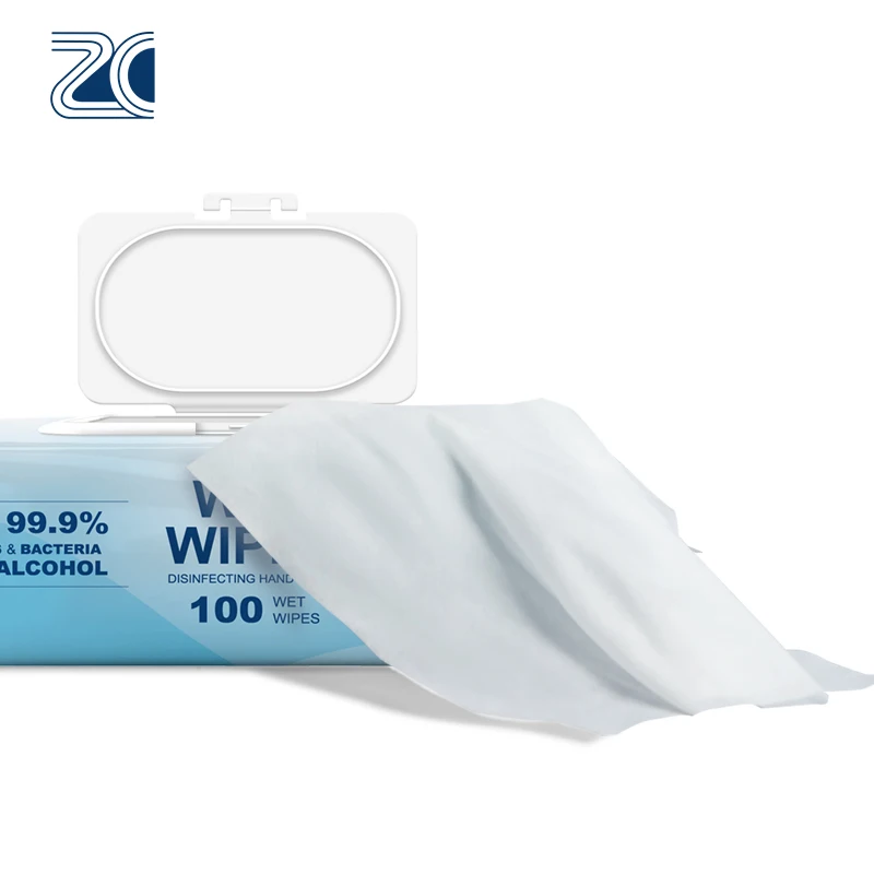 
Wet Wipes Hand Wipes for Travel Home Office Portable Large Size PET Customized Adults Non-woven restaurant wet wipes 