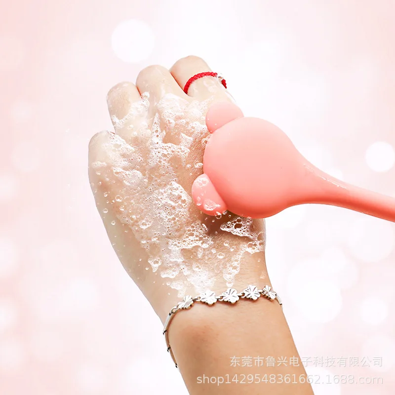 
DIY Tool Clay Cream Applicator Silicone Professional Mask Brush with Logo 