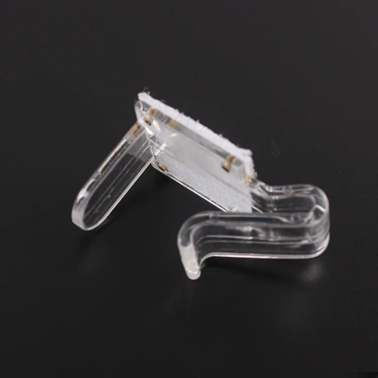  plastic table skirt clip sticker small size desk cloth tableware decor 100 pcs per