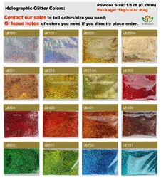 Бесплатные образцы, оптовая продажа, красивый ПЭТ голографический Мерцающий порошок, смола для ногтей, 1 кг, полиэфирный блеск