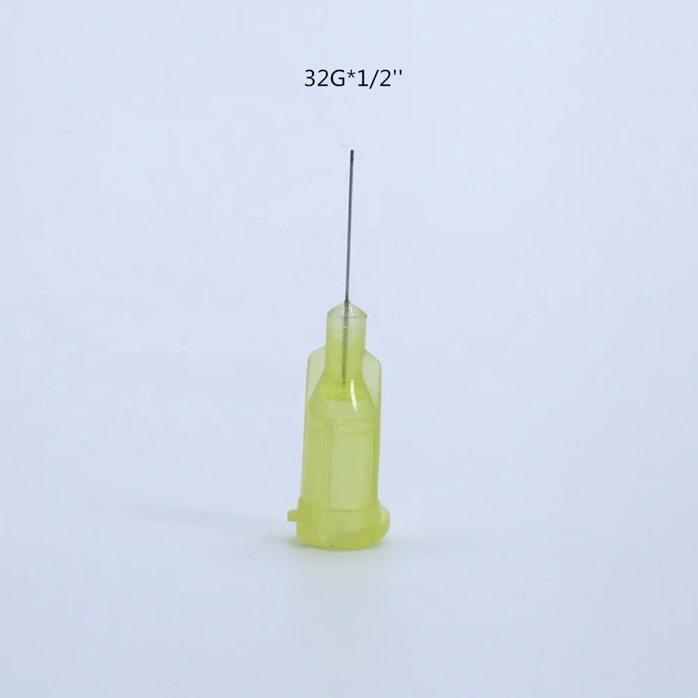 High Quality Dispensing Tip 32G Blunt Metal Syringe Needle Luer Lock Syringe Dispensing Needle