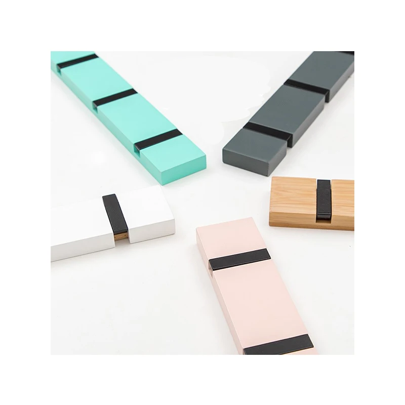 Multi-purpose Hanging Solid Wood Coat Rack Hanging Rack In Bathroom Kitchen Behind Door