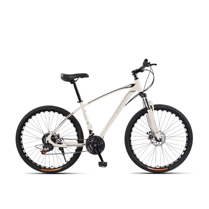Mountain bike 24 inch mountain bike double disc brake integrated wheel 21 speed bike