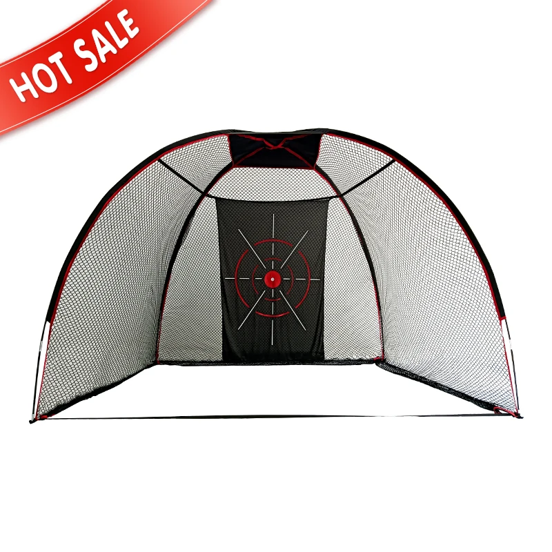 Pro High quality golf net 10 X 7 Feet ball driving golf net play at backyard outdoor portable heavy duty golf hitting cage net