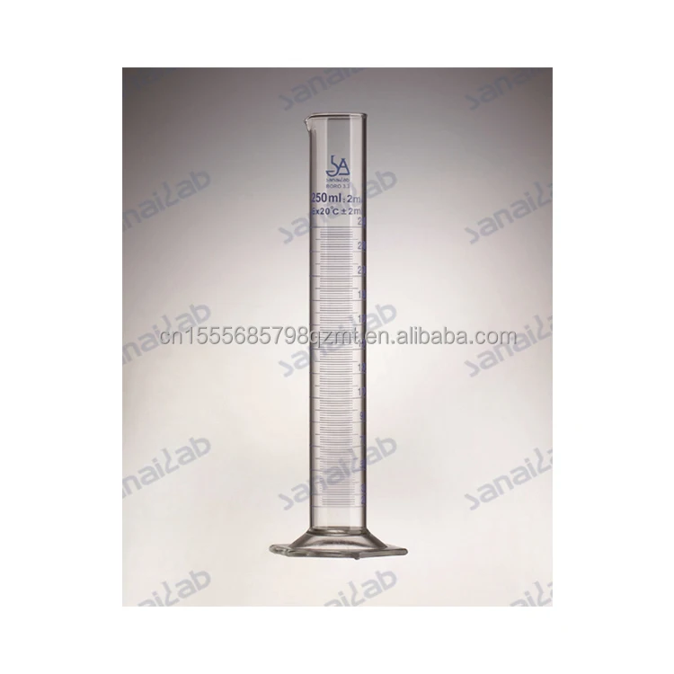 factory wholesale manufacturing high quality glass small measuring cylinder